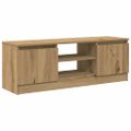 vidaXL TV skrinka Artisan Dub 102x30x36 cm Konštrukčné drevo