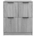 vidaXL Komoda sivý dub sonoma 60x30x70 cm spracované drevo