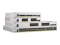Cisco Catalyst 1000-8FP-E-2G-L - Prepínac - rízený - 8 x 10/100/1000 (PoE+) + 2 x combo Gigabit SFP (uplink) - Lze montovat do rozvadece - PoE+ (120 W) - repasováno