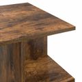 vidaXL Konferenčný stolík Údený Dub 87 x 50 x 45 cm Konštruované drevo