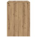 vidaXL Kabinet na práčku s úložiskom Remeselný dub 87 x 60 x 89 cm