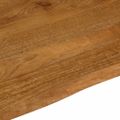 vidaXL Stolová doska 100x80x2,5 cm živý okraj masívne mango