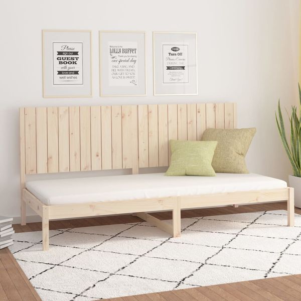vidaXL Denná posteľ s matracom 90x200 cm masívna borovica