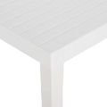 vidaXL Záhradný stôl 220x90x72 cm PP biely