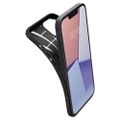 Puzdro Spigen Liquid Air pre iPhone 13 6,1" matná čierna