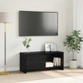 vidaXL Zostava TV skriniek 90 x 35 x 40 cm Čierny dub Kompozitné drevo