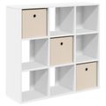 vidaXL Servírovacia skriňa Biela 88,5 x 29 x 84,5 cm
