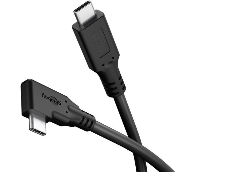 Kábel GOOBAY 79430 USB-C/USB-C 1 m čierny