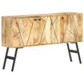 vidaXL Komoda 118x30x75 cm mangovníkový masív