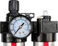 Regulátor tlaku vzduchu 1/2", 0-1MPa, s filtrem a přimazáváním