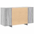 vidaXL Servírovacia skriňa Sivý Sonoma 135 x 41 x 75 cm