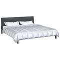vidaXL Prikrývka na celý rok 200 x 220 cm 300 gsm Strieborná