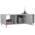 vidaXL Konferenčný stolík betónovo sivý 102x50x40 cm kompozitné drevo