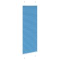 vidaXL Plisovaná roleta modrá 40x100 cm šírka látky 39,4 cm polyester