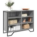 vidaXL Komoda sivá sonoma 101x35,5x74,5 cm kompozitné drevo