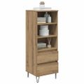 vidaXL Highboard Remeselný dub 40 x 36 x 110 cm Kompozitné drevo