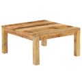 vidaXL Konferenčný stolík z mangovníkového dreva 80x80x40 cm