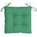 vidaXL Vankúše na paletové sedenie 6 ks zelené 50x50x7 cm oxford.látka