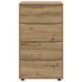 vidaXL Úložné skrine 60 x 48 x 105 cm Kompozitné drevo Remeselný dub