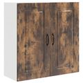 vidaXL Dvierka na umývačku Kalmar Dymová dub 80 x 31 x 80 cm