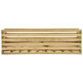 vidaXL Vyvýšený záhradný záhon 120x40x38,5 cm impregnovaná borovica