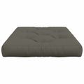 vidaXL Vankúš na paletu VIANEN 100% polyester Sivá 120 x 60 x 12 cm