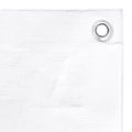vidaXL Plachta 260 g/m² 4x6 m biela HDPE