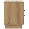 vidaXL Nočný stolík Dub artisan 43 x 34,5 x 47 cm Kompozitné drevo