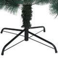 vidaXL Umelý vianočný stromček so stojanom, zelený 120 cm, PET