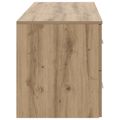 vidaXL Sada kúpeľňového nábytku 2 ks Dub artisan Kompozitné drevo