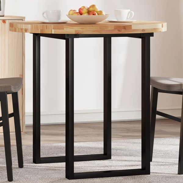 vidaXL Stolová doska okrúhla Ø80x4 cm masívne akáciové drevo