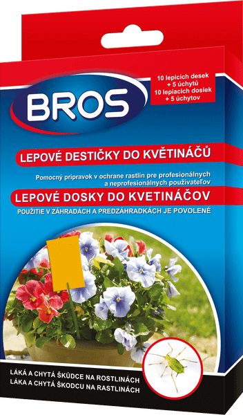 04828 Bros Lepové dosky do kvetináčov 10 ks