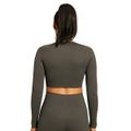 Dámske tričko Hyper Crop-Top Shadow - BeastPink, veľkosť XXL, veľkosť oblečenia XXL