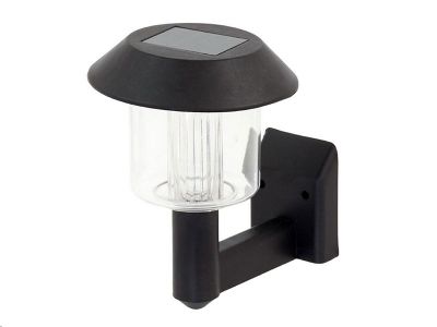 LED solárne svetlo ZD51 stenné - čierne