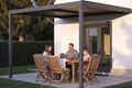 Bioklimatická pergola G21 Trenton 4x4 m, antracitová hliníková