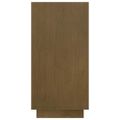 vidaXL Knižnica medovo-hnedá 80x35x71 cm borovicový masív