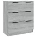 vidaXL Komoda sivý dub sonoma 60x30x70 cm spracované drevo