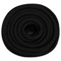 vidaXL Pracovné lano čierne 25 mm 50 m polyester