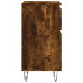 vidaXL Komody 2 ks dymový dub 40x35x70 cm kompozitné drevo