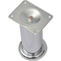 vidaXL Nohy na pohovku 8 ks okrúhle 180 mm chrómové