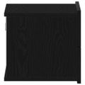 vidaXL Nočný stolík Čierny dub 40 x 30 x 30 cm Kompozitné drevo