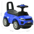 vidaXL Odrážacie auto modré