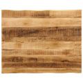 vidaXL Stolová doska s ostrým okrajom 110x80x3,8 cm masívne drevo, surové mango