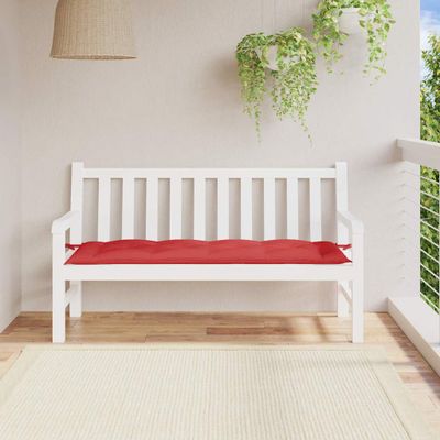 vidaXL Podložka na záhradnú lavičku 150x50x7 cm, oxfordská látka