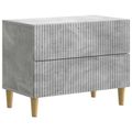 vidaXL Nočný stolík Betónovo sivá 62 x 34,5 x 48 cm Kompozitné drevo