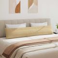 vidaXL Vankúše na pohovku 2 pcs Šedá zelená 200 x 40 cm