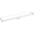 vidaXL Nástenné panely 12 ks krémové 90x15 cm umelá koža 1,62 m²