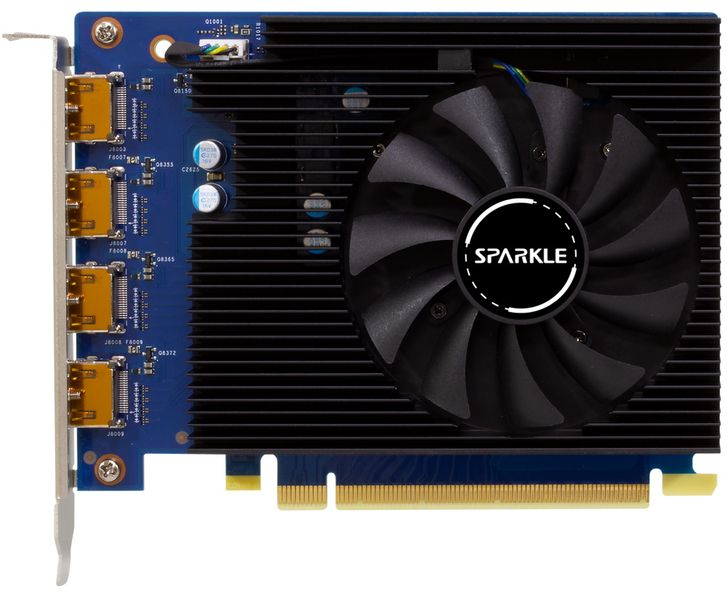 Sparkle Intel Arc A310 Omni View 4GB / 4GB GDDR6 / PCI-E / 4x HDMI Grafická karta, PCI-E, 4GB GDDR6, 4× HDMI, aktívna