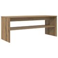 vidaXL TV skrinka 100 x 35 x 40 cm Remeselný dub Kompozitné drevo