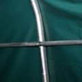 vidaXL Odnímateľný prístrešok pre hospodárske zvieratá tmavozelený 3,3x4,8 m PVC 550 g/m²